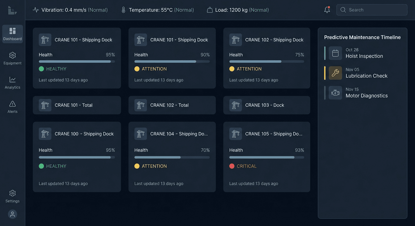 港机设备制造:多智能体驾驶舱